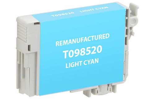 EPC Remanufactured Light Cyan Ink Cartridge for Epson T098520
