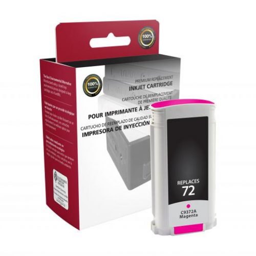 Clover Remanufactured Magenta Ink Cartridge for HP C9372A (HP 72)