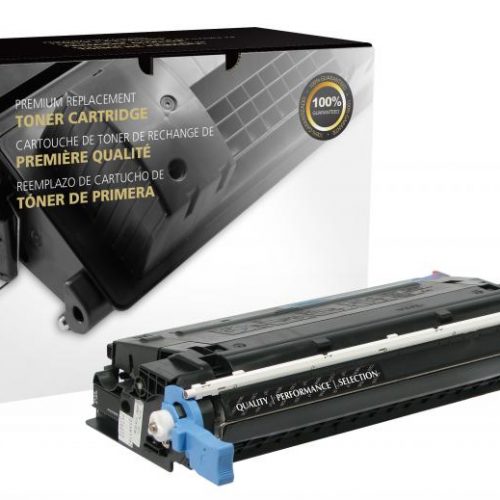 Clover Remanufactured Black Toner Cartridge for HP C9720A (HP 641A)