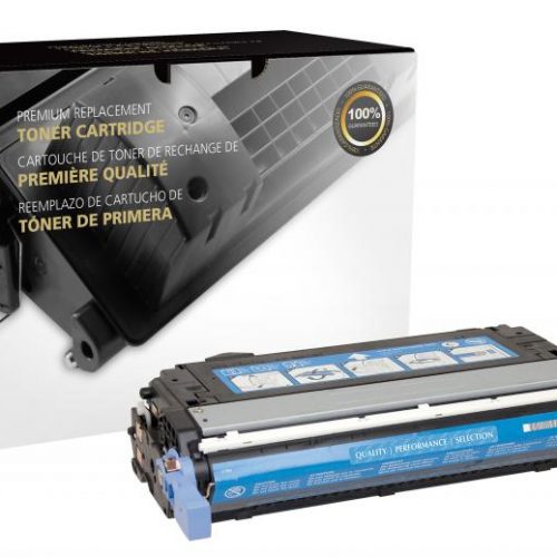 Clover Remanufactured Cyan Toner Cartridge for HP CB401A (HP 642A)