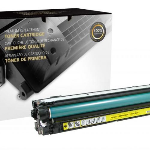 Clover Remanufactured Yellow Toner Cartridge for HP CE272A (HP 650A)