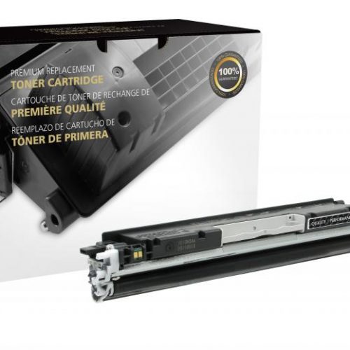 Clover Remanufactured Black Toner Cartridge for HP CE310A (HP 126A)