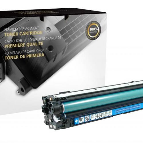 Clover Remanufactured Cyan Toner Cartridge for HP CE341A (HP 651A)