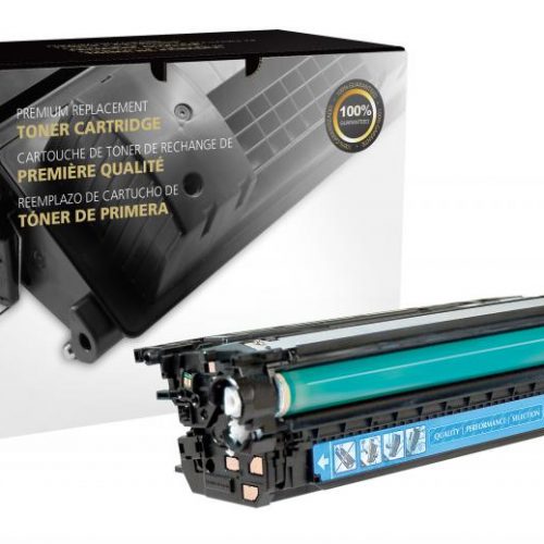 Clover Remanufactured Cyan Toner Cartridge for HP CF321A (HP 653A)