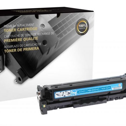 Clover Remanufactured Cyan Toner Cartridge for HP CF381A (HP 312A)