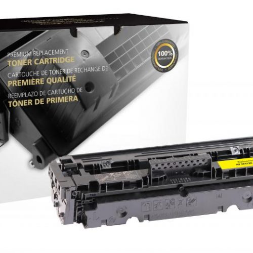Clover Remanufactured High Yield Yellow Toner Cartridge for HP CF412X (HP 410X)
