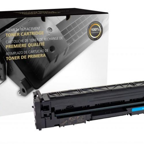 Clover Remanufactured High Yield Cyan Toner Cartridge for HP CF501X (HP 202X)