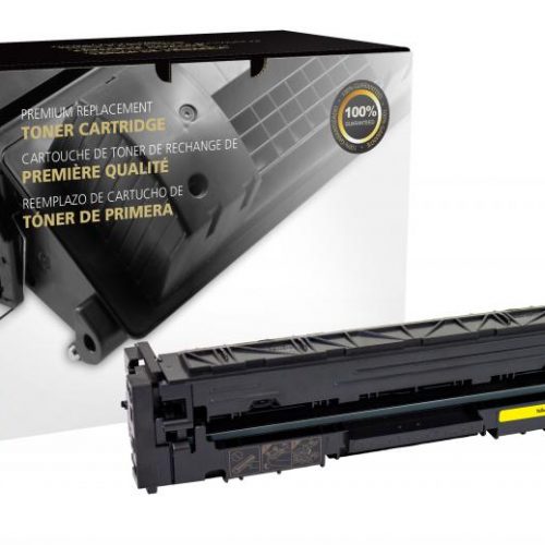 Clover Remanufactured High Yield Yellow Toner Cartridge for HP CF502X (HP 202X)