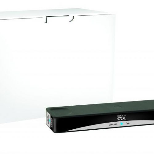 Clover Remanufactured High Yield Cyan Ink Cartridge for HP L0R98AN (HP 972XL)