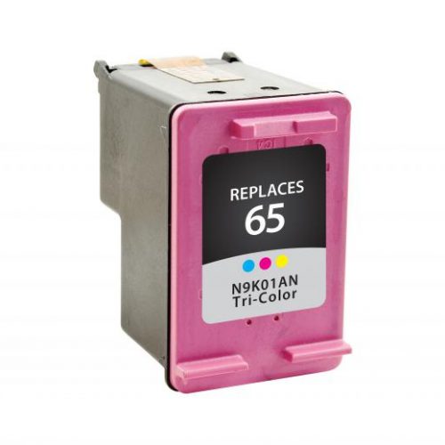Clover Remanufactured Tri-Color Ink Cartridge for HP N9K01AN (HP 65)