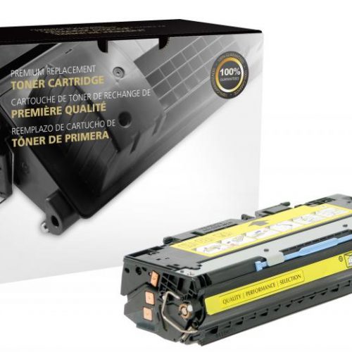 Clover Remanufactured Yellow Toner Cartridge for HP Q2672A (HP 309A)