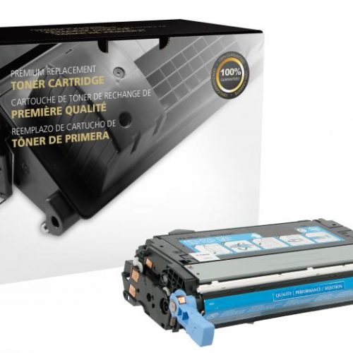 Clover Remanufactured Cyan Toner Cartridge for HP Q5951A (HP 643A)