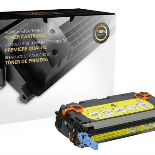 Clover Remanufactured Yellow Toner Cartridge for HP Q6472A (HP 502A)