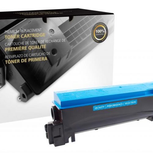 Clover Remanufactured Cyan Toner Cartridge for Kyocera TK-562
