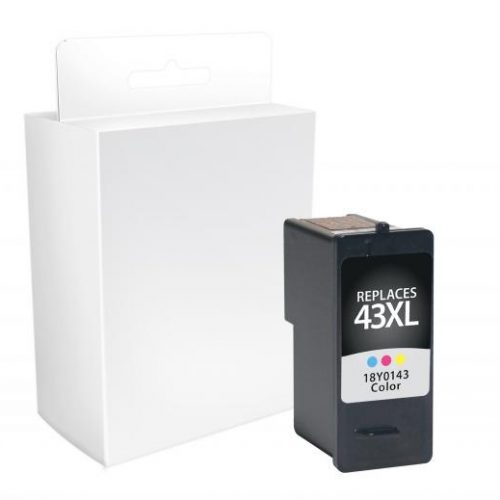 Clover Remanufactured High Yield Color Ink Cartridge for Lexmark #43XL