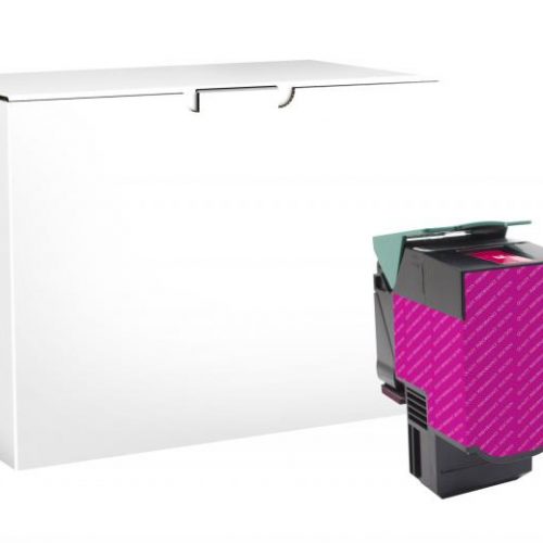 Clover Remanufactured High Yield Magenta Toner Cartridge for Lexmark CS310/CS410/CS510