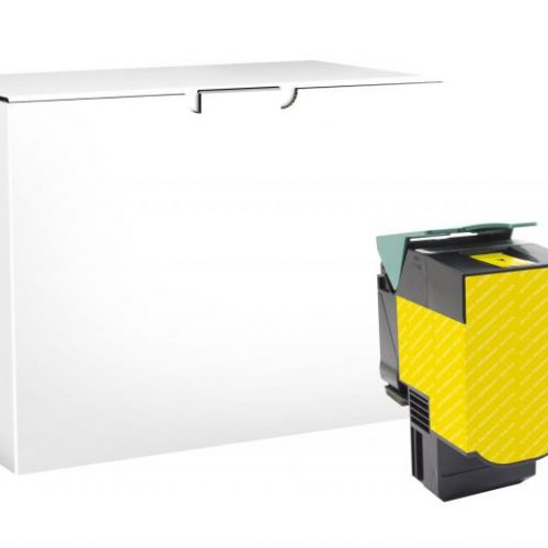 Clover Remanufactured High Yield Yellow Toner Cartridge for Lexmark CS310/CS410/CS510
