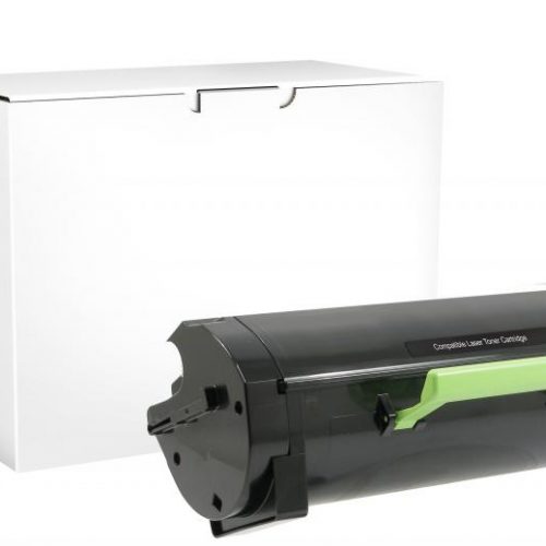 Clover Remanufactured High Yield Toner Cartridge for Lexmark Compliant MS310/MS410/MS510/MS610/MX310/MX410/MX510/MX610