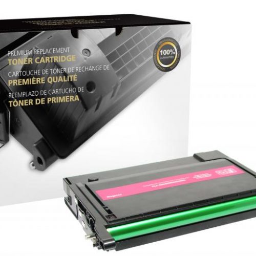 Clover Remanufactured High Yield Magenta Toner Cartridge for Samsung CLP-M660A/CLP-M660B