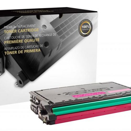 Clover Remanufactured High Yield Magenta Toner Cartridge for Samsung CLT-M508L/CLT-M508S