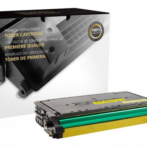 Clover Remanufactured High Yield Yellow Toner Cartridge for Samsung CLT-Y508L/CLT-Y508S