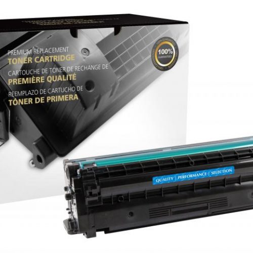 Clover Remanufactured High Yield Cyan Toner Cartridge for Samsung CLT-C506L/CLT-C506S