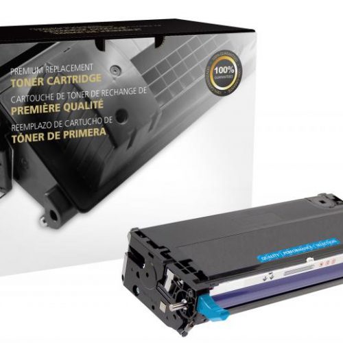 Clover Remanufactured High Yield Cyan Toner Cartridge for Xerox 113R00723