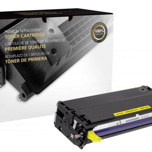 Clover Remanufactured High Yield Yellow Toner Cartridge for Xerox 113R00725