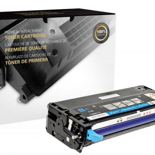 Clover Remanufactured High Yield Cyan Toner Cartridge for Xerox 106R01392/106R01388