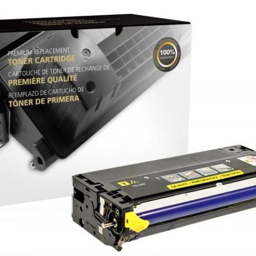 Clover Remanufactured High Yield Yellow Toner Cartridge for Xerox 106R01394/106R01390