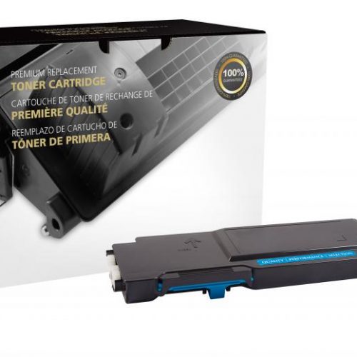 Clover Remanufactured High Yield Cyan Toner Cartridge for Xerox 106R02225