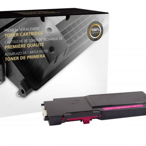 Clover Remanufactured High Yield Magenta Toner Cartridge for Xerox 106R02226